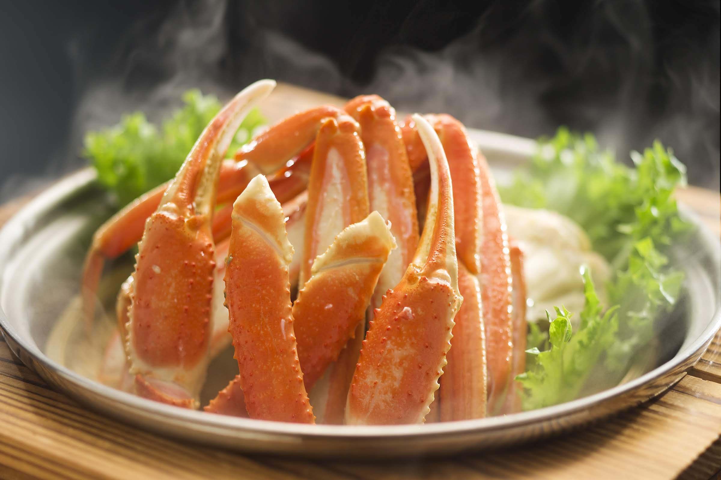 蟹の創作料理