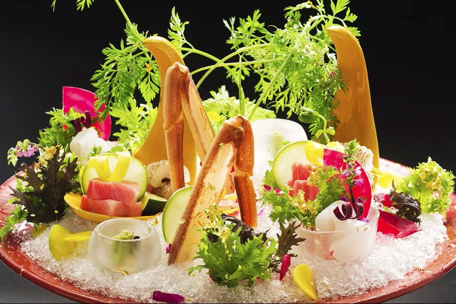 蟹の前菜