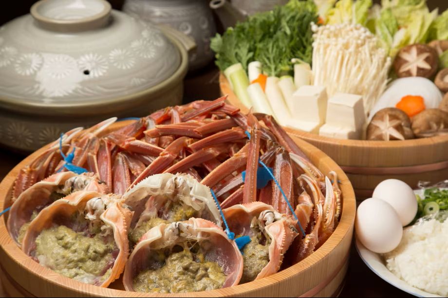 カニマルシェプランのカニ料理