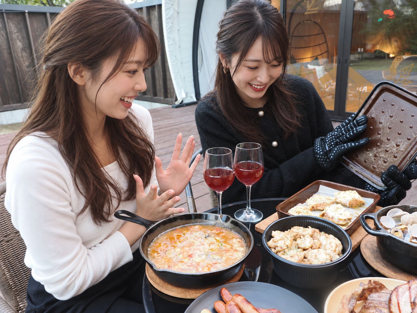 房総の海の幸と山の幸のBBQ