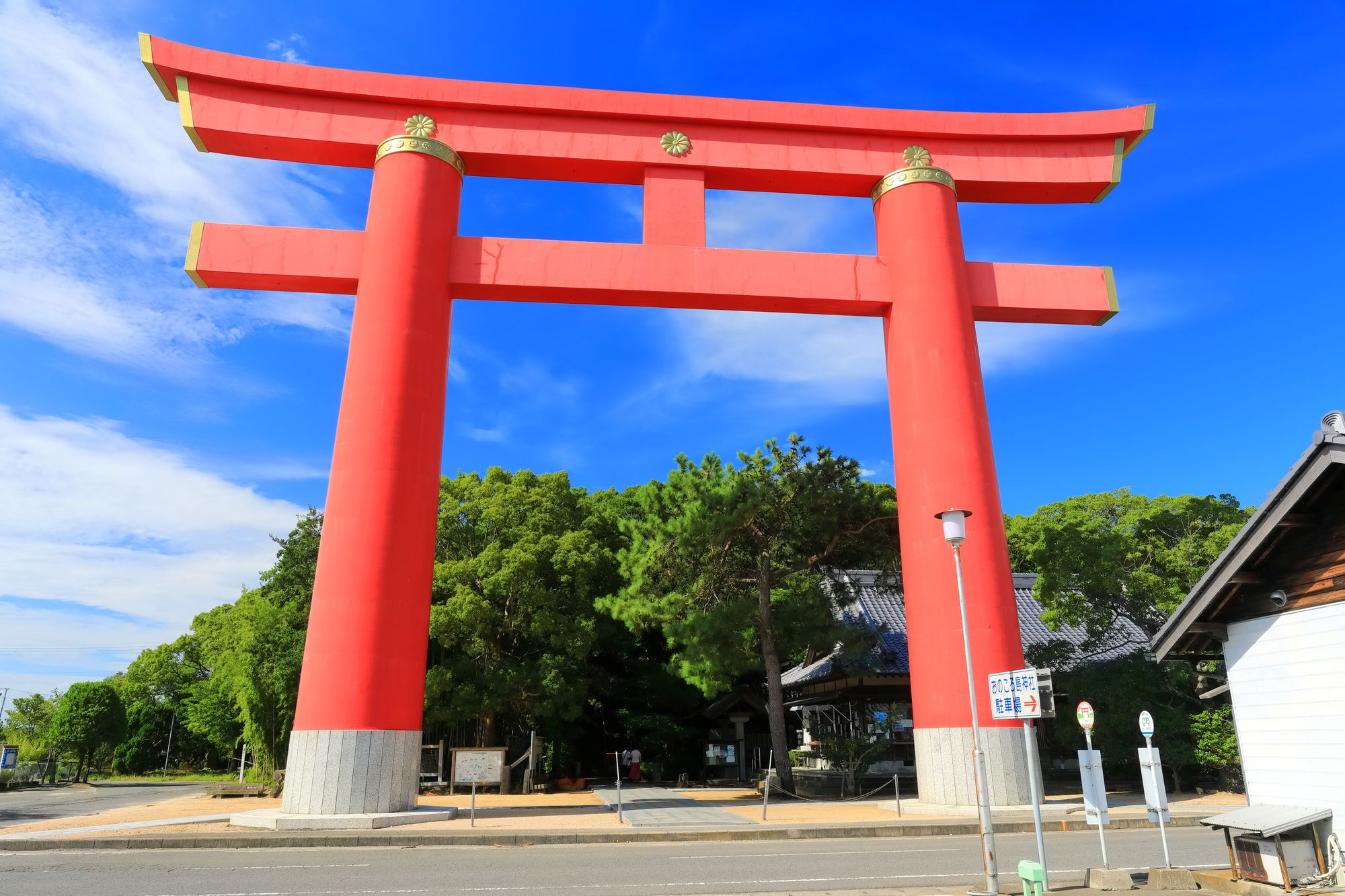 おのころ島神社の大鳥居